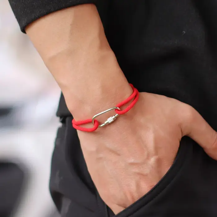 Noter-Bracelet à Nministériels d Fin pour Homme