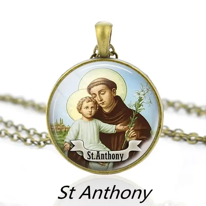 Collier Saint François Patrick Michel Vierge Marie