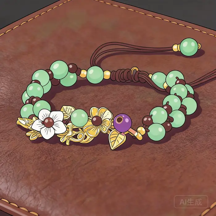 Bracelet en perles d'aventurine pour femmes
