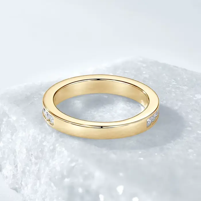 Bague de mariage demi-éternité pour femmes
