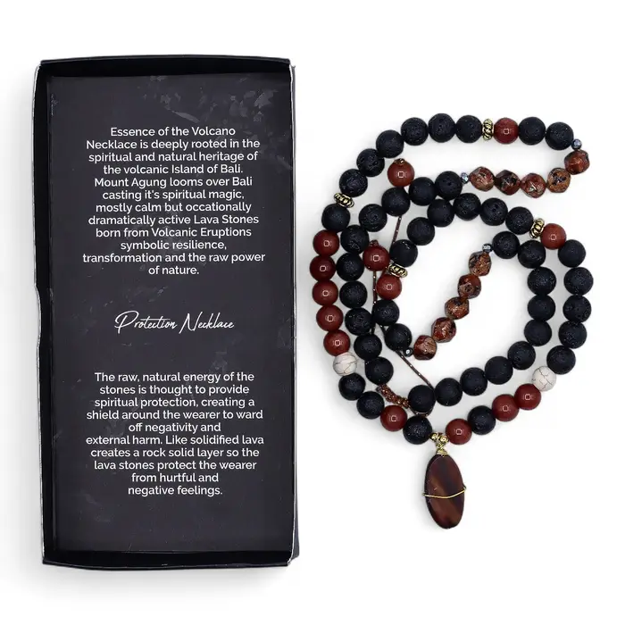 Essence of the Volcano Necklace - Protection