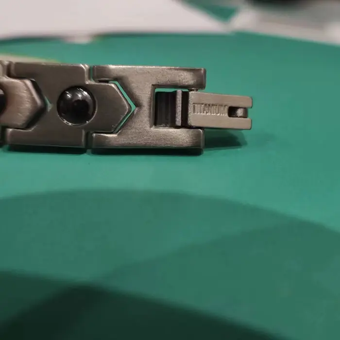 Bracelet en titane pur pour femmes, avec incrustation de Germanium, bijoux cadeau