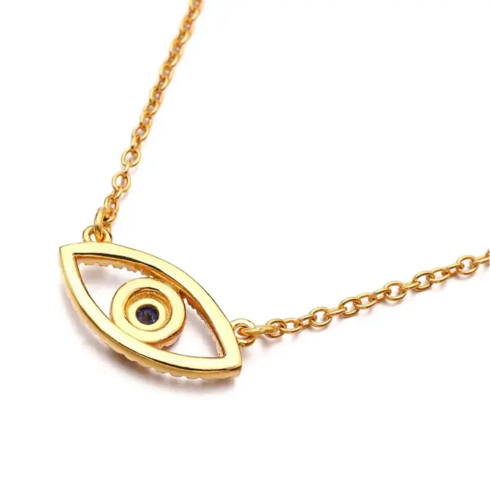 Wars AXIN-Colliers avec Pendentif de la raq du Mauvais Œil Bleu Turc