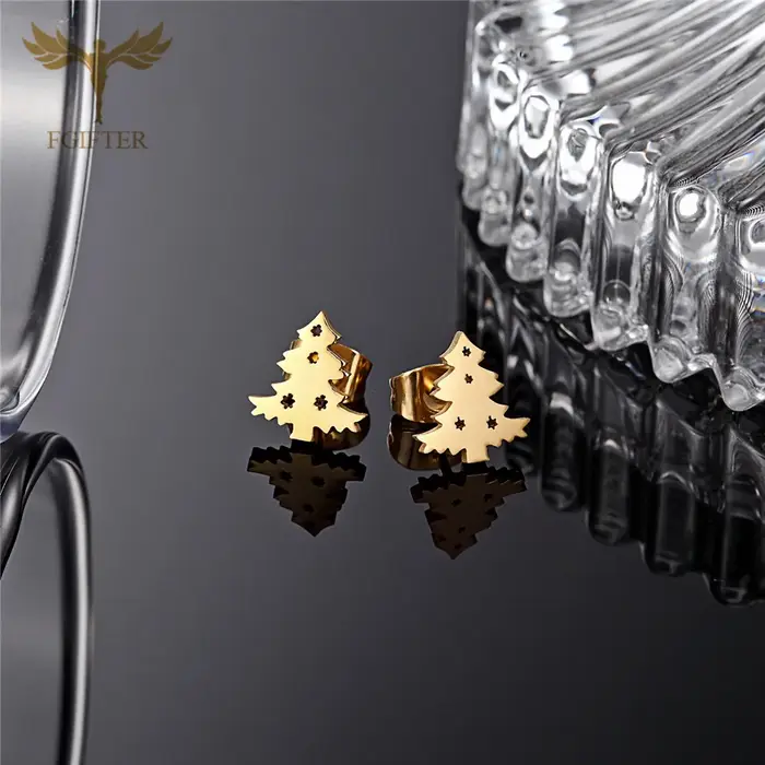 12 paires de boucles d'oreilles de Noël mignonnes