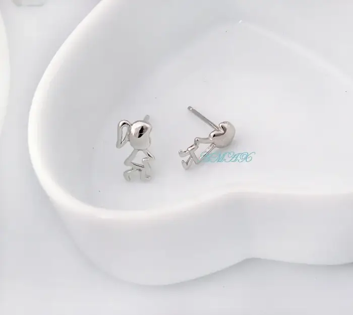 REETI – boucles d'oreilles en argent sterling 925 pour femmes et garçons