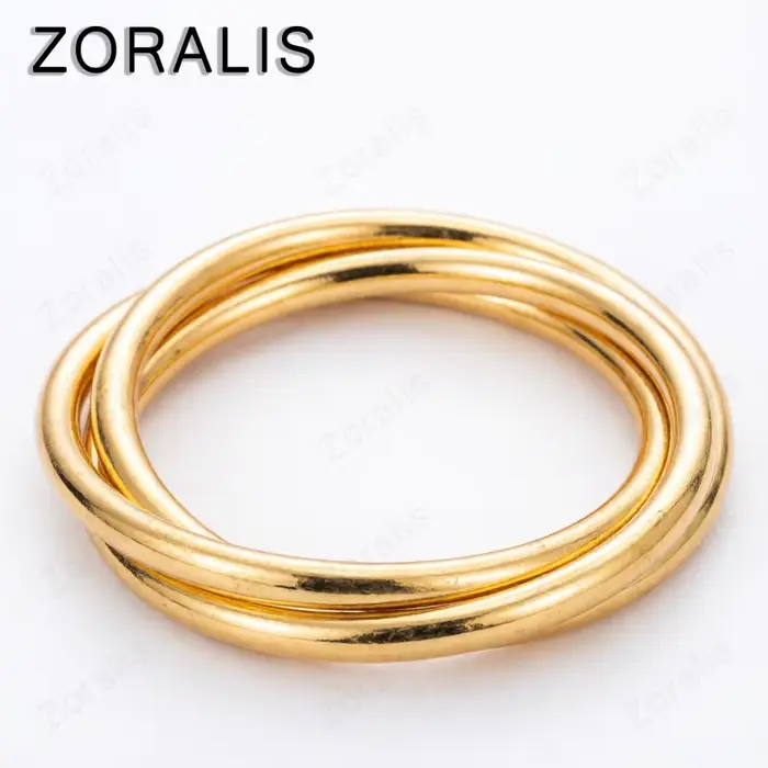 Bracelet en or 18 carats à trois cercles