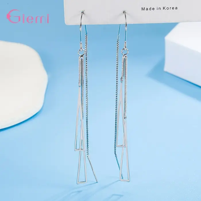 Boucles d'oreilles en argent Sterling 925