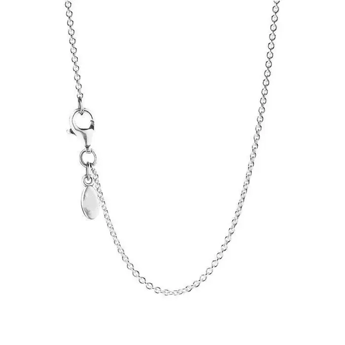 Collier classique en argent Sterling 925 brillant en forme de cœur, bijoux de luxe légers et exquis,