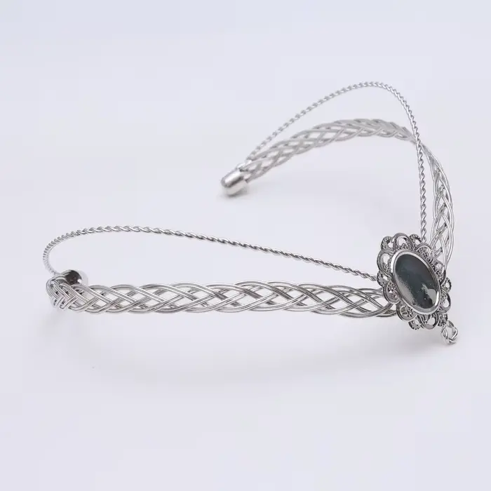 Cerceau de tête de couronne de mariée, bande de sauna, bricolage, recherche de bijoux de mariage, 1 