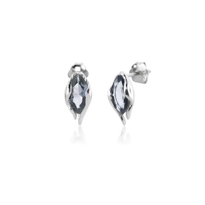 ANDYWEN-Boucles d'Oreilles en Argent Sterling 925 et Or, Piercing Punk Rock, Bijoux Fins de Luxe