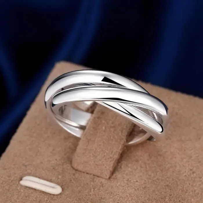Bagues en argent Sterling 925 pour femmes, bijoux de mariage, beau charme, à la mode, cadeau d'amour