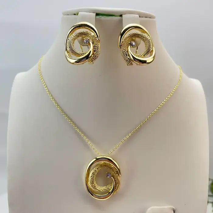 Yuminglai Bijoux fantaisie de Dubaï, bijoux fins, pendentif simple pour femmes FHK29288