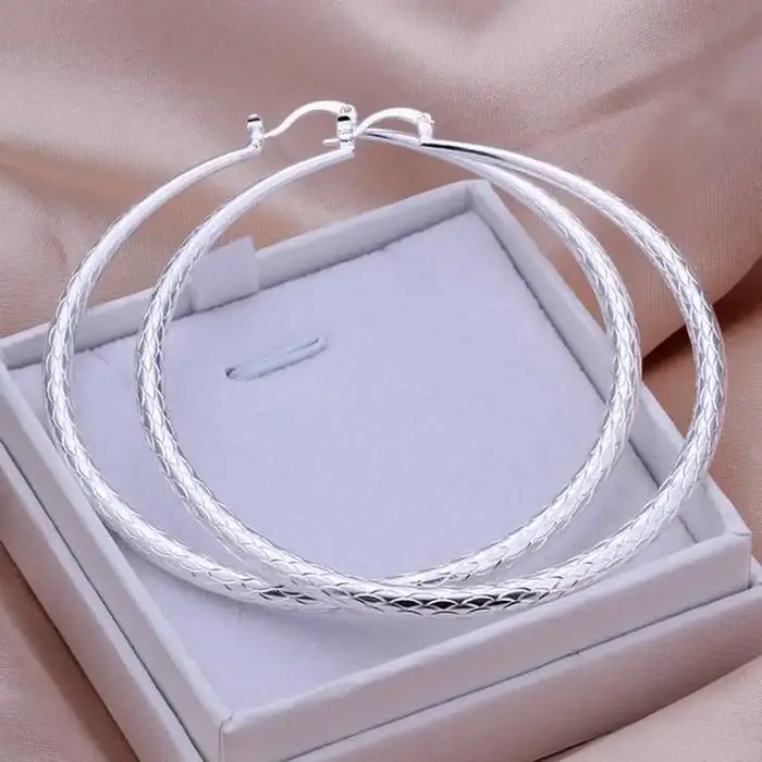 Boucle d'oreille en argent Sterling 925