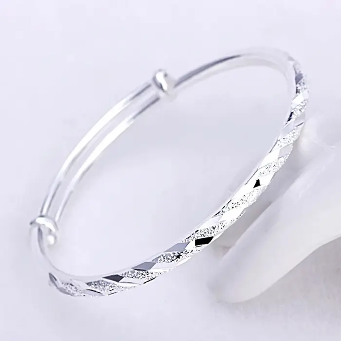Bracelet en argent sterling 925 pour femmes et hommes