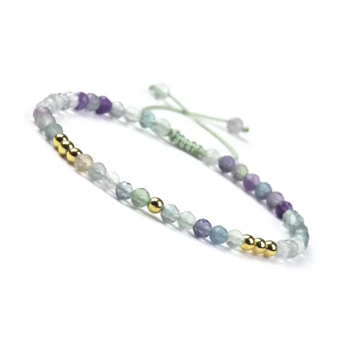 Bracelet réglable tressé en pierre naturelle, cornaline, Apatite, Labradorite et perles en laiton, p