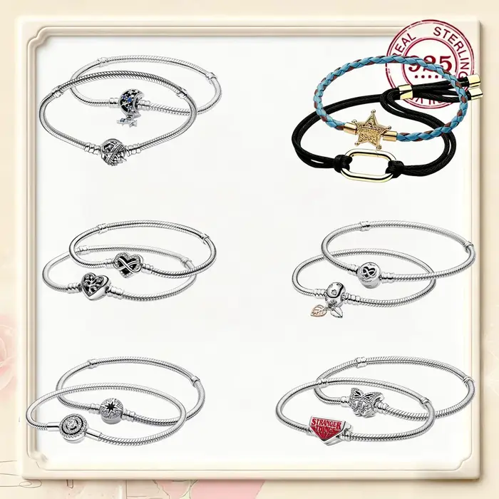 Bracelet bohème en argent S925
