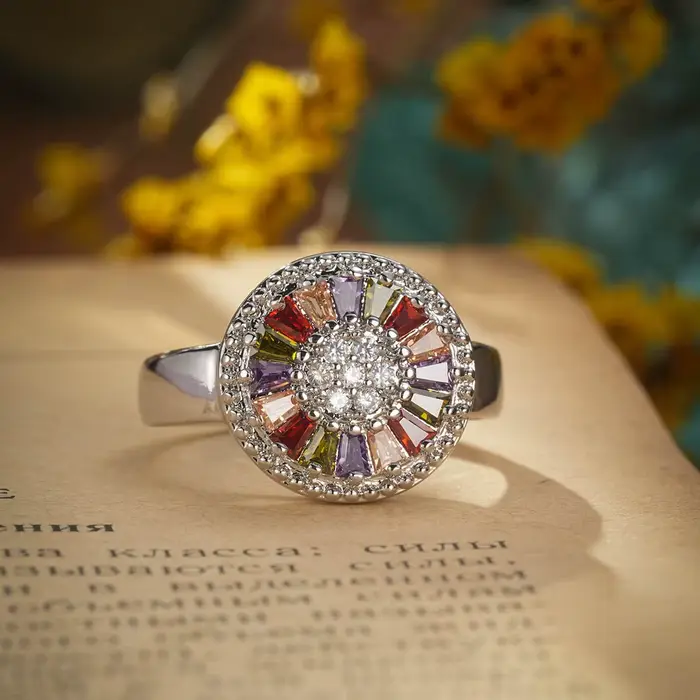 Bagues de luxe en argent Sterling 925 pour femmes