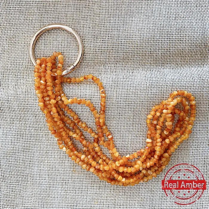 JOFashion-Collier d'ambre de la Baltique pour femme