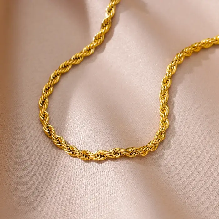 Bracelets de cheville en acier inoxydable pour femmes