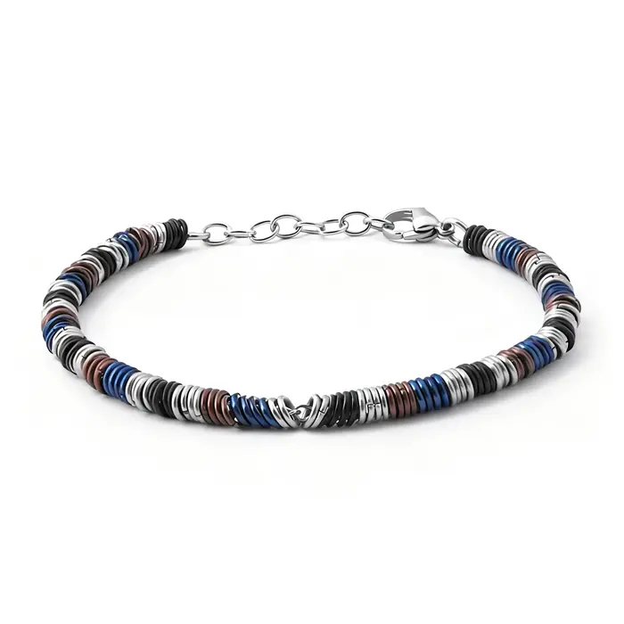 Runda – Bracelet à chaîne réglable multicolore pour hommes et femmes, fait à la main, fabrication de