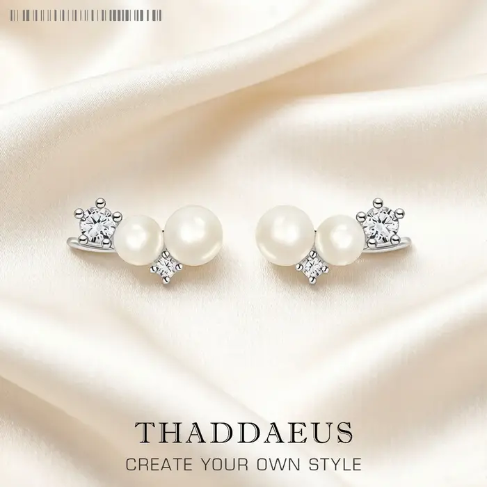 Eau grimpeur neige perle Zircon Style européen Glam bijoux fins pour les femmes hiver cadeau romanti