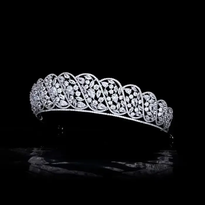 Bijoux tête de couronne de princesse