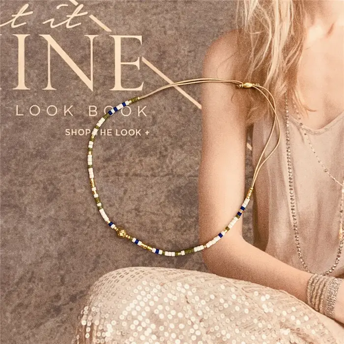 Go2boho-Bracelet en perles de pierre