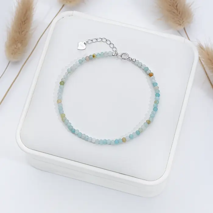 Bracelet en pierre naturelle 2x3MM