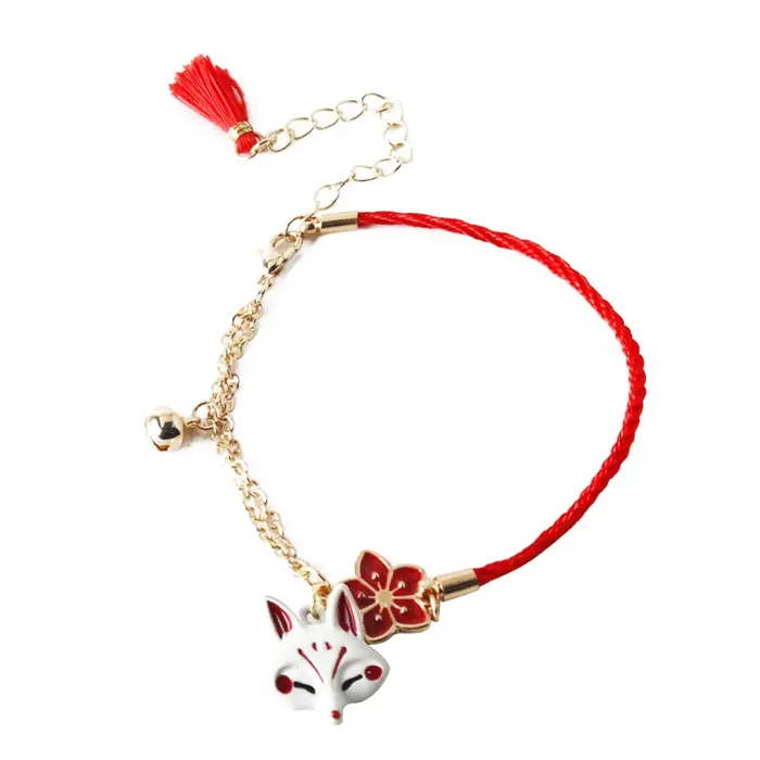 Bracelet renard mignon et asymétrique, boucles d'oreilles pour femmes, accessoires de bijoux, cadeau