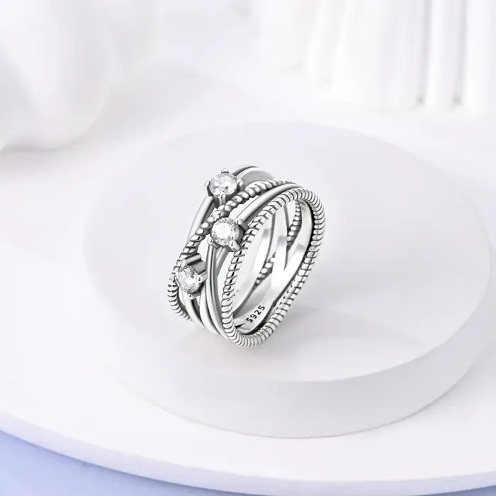 Bagues originales en argent Sterling 925
