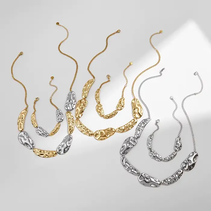 Loe | Collier géométrique en métal pour femmes