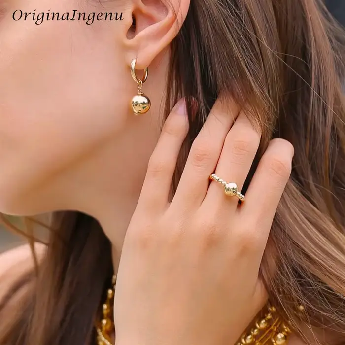 Bague Perlée Remplie d'Or 14K pour Femme