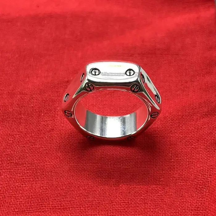 Bague de collection brillante pour femmes, bijoux de festival, accessoires de couple, cadeaux magnif