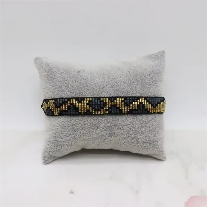 ALIYA Vintage léopard Miyuki Bracelet de perles femmes Bileklik mode tissé à la main Bracelets Pulse