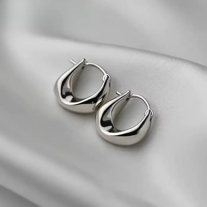 Boucles d'oreilles Vintage en argent Sterling 925 pour femmes et filles