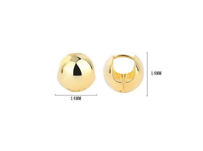 Boucles d'oreilles de luxe en argent Sterling 925