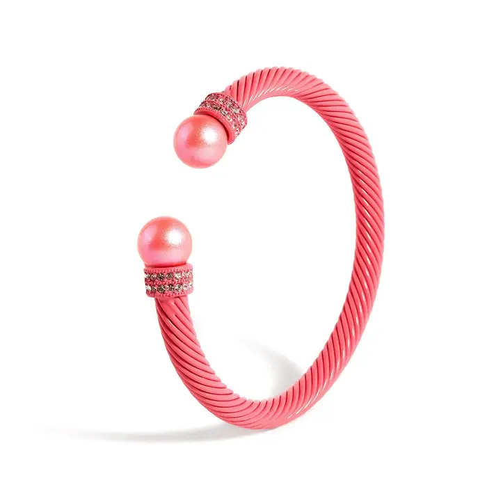 Bracelet en perles de paupières pour femme