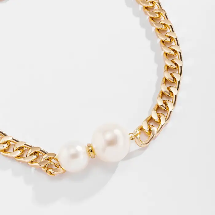 Colliers Vintage Punk pour Femmes, Pendentif de Perle, Ras du Cou, Accessoires de Mode, Bijoux