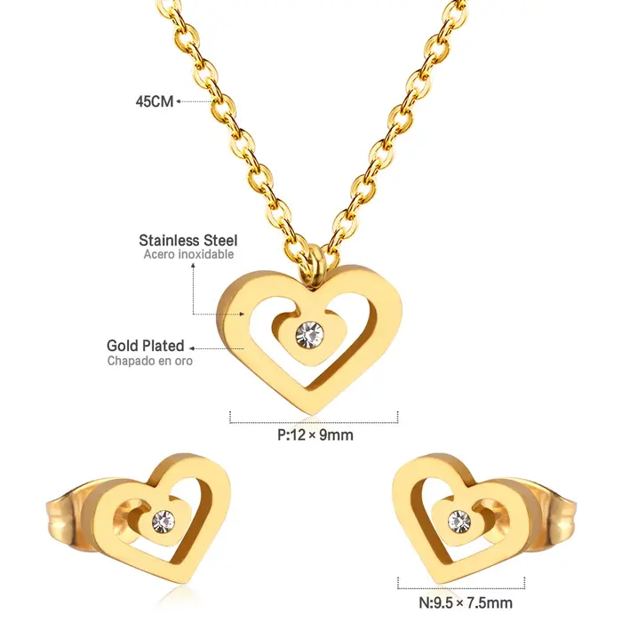 LUXUKISSKIDS – ensemble de bijoux pour filles, couleur rose/bleu, Six pétales de fleurs, collier gou