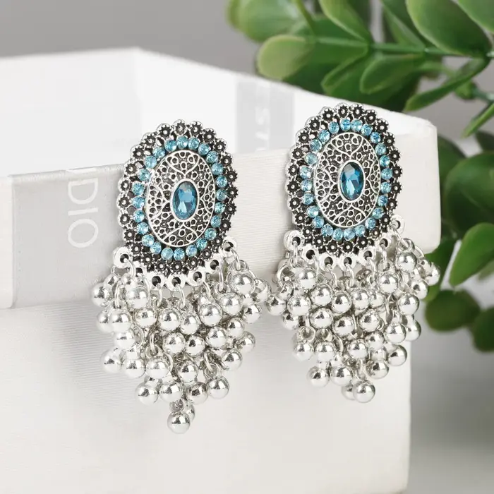 Kolczyki-Boucles d'oreilles rondes en biscuits pour femmes