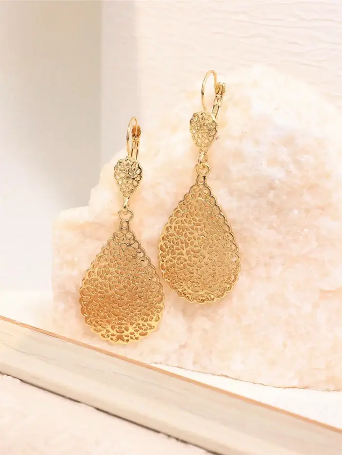 Ensemble de bijoux de luxe au Design arabe pour femmes