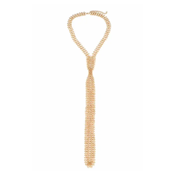 Nouveau ZAA longues chaînes en métal colliers ras du cou pour les femmes 2025 mode vacances fête bij
