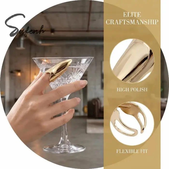 Bague de phalange ajustable chic pour femme