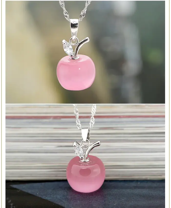 Group collier en argent regardé pur S925
