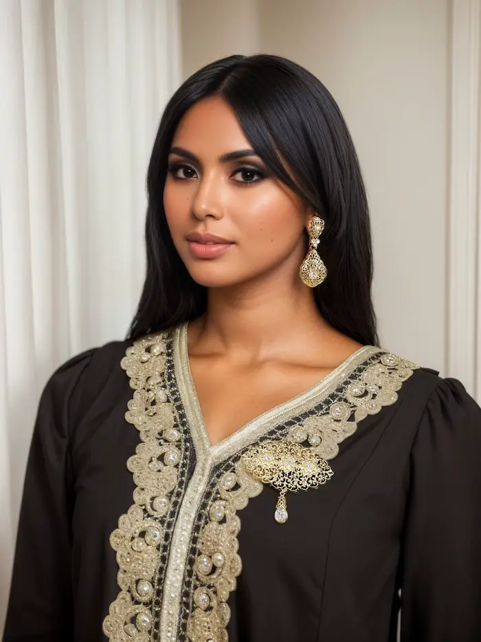 Ensemble de bijoux de mariage marocain pour mariée