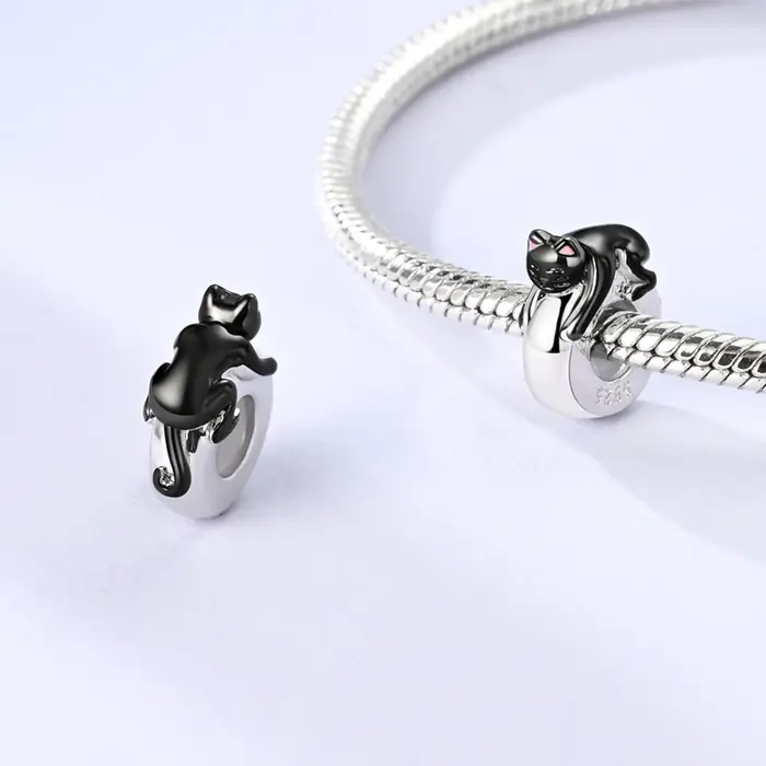 Breloques à Clip en argent Sterling 925