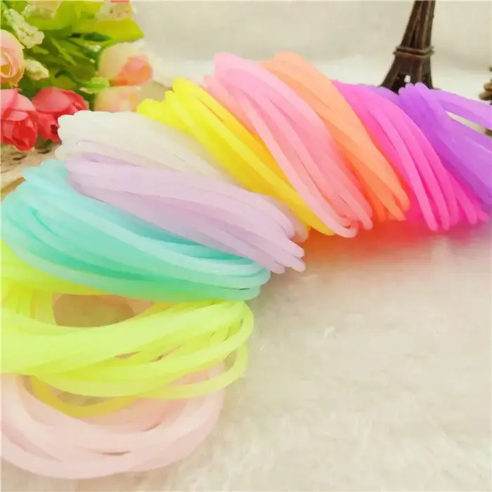 Bracelet rond en Silicone pour adultes