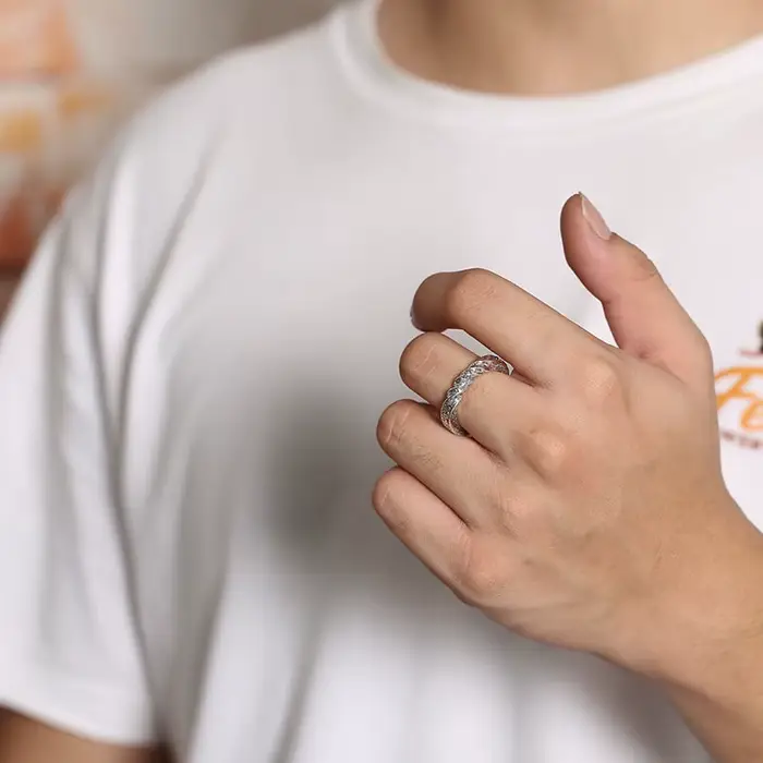 Bagues réglables en argent Sterling 925 pour femmes