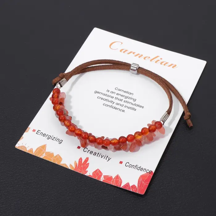 Bracelet de perles en Aventurine verte irrégulière