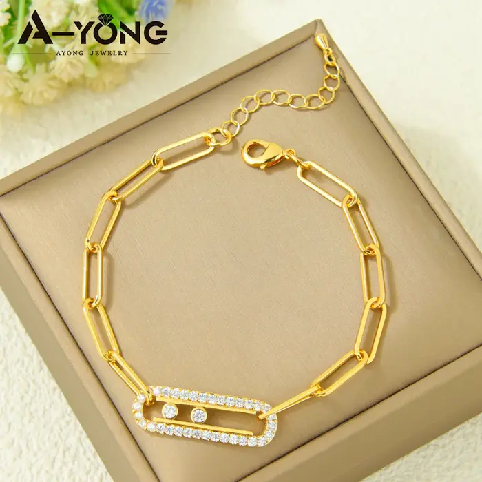 Parure de bijoux de mode de Dubaï, plaqué or 21 carats, zircone géométrique italienne, collier, brac